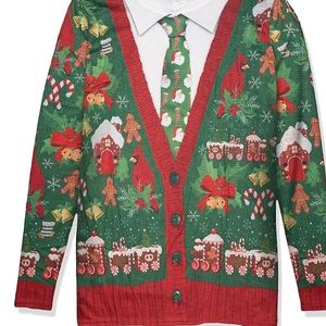 NWT Men's Xmas shirt XXL